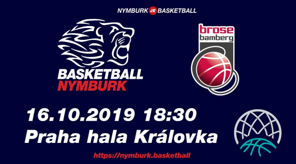 ČEZ BASKETBALL NYMBURK - BROSE BAMBERG